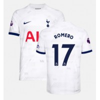 Tottenham Hotspur Cristian Romero #17 Domáci futbalový dres 2023-24 Krátky Rukáv